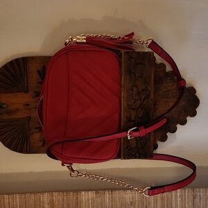 Lola Mae Red Crossbody Purse EUC